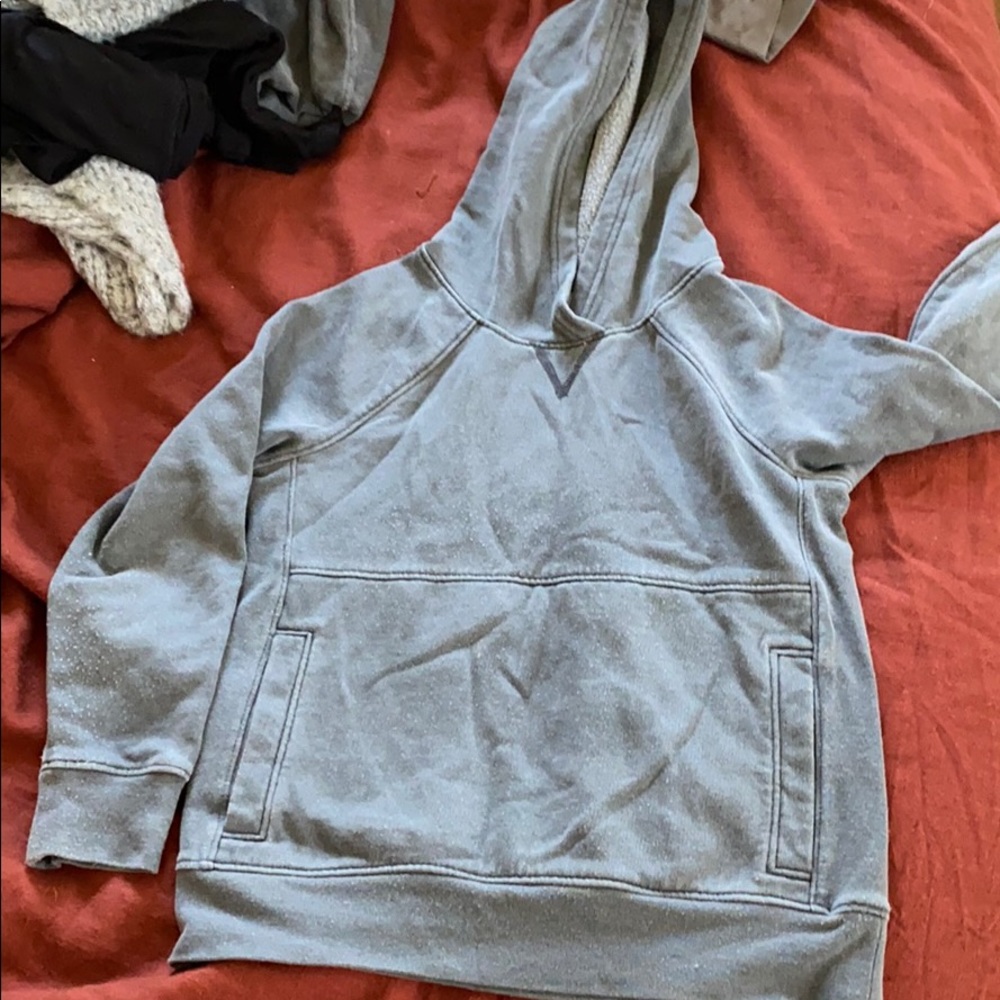 Grey hoodie
